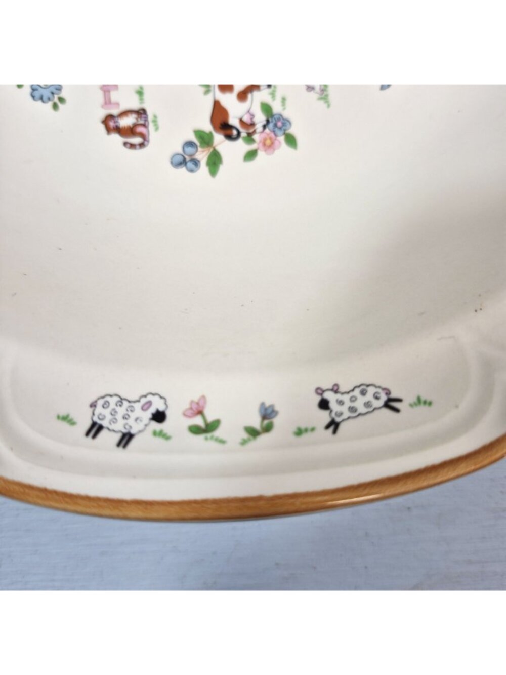 Jamestown China Country Home Large Serving Bowl Farmhouse Scene Japan - Picture 4 of 10